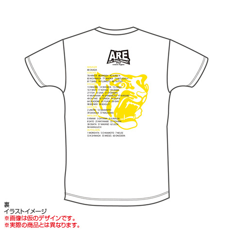 阪神タイガースmizuno製 選手レプリカ優勝記念ビールかけTシャツ2種類セット確認出来ました